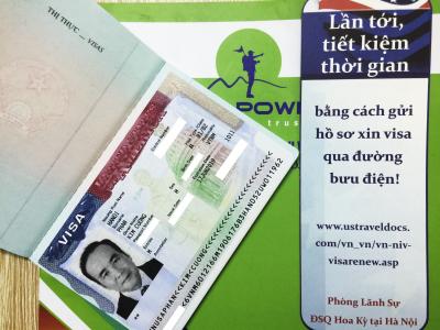 Chúc mừng khách hàng xin thành công visa Mỹ bất chấp hộ chiếu trắng